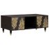 Masă de cafea Negru 100 x 54 x 40 cm Lemn de mango solid GartenMobel Dekor