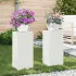 Suport pentru plante 2 pcs Ruginit 24 x 24 x 55 cm GartenMobel Dekor