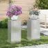 Suport pentru plante 2 pcs Ruginit 24 x 24 x 55 cm GartenMobel Dekor