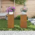 Suport pentru plante 2 pcs Ruginit 24 x 24 x 55 cm GartenMobel Dekor