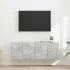 Dulap TV de perete Pe perete 2 pcs Alb lucios 59,5 x 31 x 40 cm GartenMobel Dekor