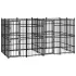 Padoc pentru câini de exterior, 11,06 m², oțel GartenMobel Dekor