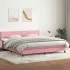 Pat box spring cu saltea, verde închis, 80x220 cm, catifea GartenMobel Dekor