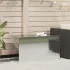 Cutie de depozitare exterioară Negru 100 x 50,5 x 50 cm Oțel GartenMobel Dekor