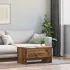 Masă de cafea Stejar Artizanal 102 x 50,5 x 46,5 cm GartenMobel Dekor