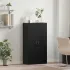 Dulap de birou Stejar negru 60 x 32 x 115 cm Lemn compozit GartenMobel Dekor