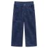 Pantaloni de copii din velur, bleumarin, 116 GartenMobel Dekor