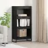Dulap pentru cărți Stejar Negru 80 x 30 x 155 cm Lemn compozit GartenMobel Dekor