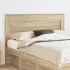 Tăblie cap cu headboard Stejar Artizanal 140 cm Lemn compozit GartenMobel Dekor