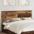 Tăblie cap cu headboard Stejar Sonoma 200 cm Lemn compozit GartenMobel Dekor