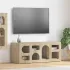 Cabinet TV Gri Sonoma 100 x 35 x 40 cm Lemn compozit GartenMobel Dekor