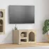 Cabinet TV Alb 60 x 35 x 40 cm Lemn compozit GartenMobel Dekor