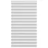 Jaluzea tip zebra gri deschis lățime țesătură 95,9 cm poliester GartenMobel Dekor