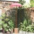 Parasol Balinez Roz 95 x 95 x 260 cm GartenMobel Dekor