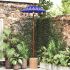 Parasol Balinez Roz 95 x 95 x 260 cm GartenMobel Dekor