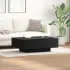 Masă de cafea Stejar Negru 90 x 60 x 31 cm Lemn compozit GartenMobel Dekor
