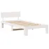 Cadru de pat Maroniu cerat 90 x 200 cm Lemn de pin masiv GartenMobel Dekor