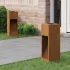 Lampa de parcurs LED solar 2 pcs Verde măsliniu GartenMobel Dekor