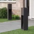 Lampa de parcurs LED solar 2 pcs Antracit Oțel laminat la rece GartenMobel Dekor
