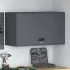 Dulap de perete pentru garaj Negru 90 x 40 x 53 cm GartenMobel Dekor