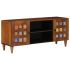 Cabinet TV natural 105 x 33,5 x 46 cm Lemn de mango solid GartenMobel Dekor