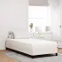 Saltea cu arcuri Pocket  Albastră Medie 90x190x20 cm Textil GartenMobel Dekor