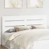 Tăblie cap cu headboard Gri din beton 180 cm Lemn compozit GartenMobel Dekor