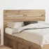 Tăblie cap cu headboard Alb 140 cm Lemn compozit GartenMobel Dekor