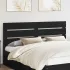 Tăblie cap cu headboard Gri din beton 180 cm Lemn compozit GartenMobel Dekor