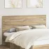 Tăblie cap cu headboard Gri din beton 180 cm Lemn compozit GartenMobel Dekor