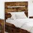 Tăblie cap cu headboard Gri Sonoma 75 cm Lemn compozit GartenMobel Dekor