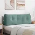 Perna pentru spate Verde Mării 140 x 24 x 50 cm Catifea GartenMobel Dekor