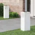 Lumină LED Solară pentru Alei Herringbone 2 pcs Antracit GartenMobel Dekor