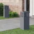 Lumină LED Solară pentru Alei Herringbone 2 pcs Antracit GartenMobel Dekor