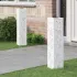 Lumină LED Solară pentru Alei 2 pcs Verde măsliniu GartenMobel Dekor