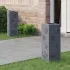 Lumină LED Solară pentru Alei 2 pcs Antracit GartenMobel Dekor