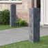 Lumină LED Solară pentru Alei 2 pcs Antracit GartenMobel Dekor