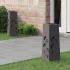 Lumină LED Solară pentru Alei 2 pcs Oţel inoxidabil GartenMobel Dekor