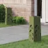 Lumină LED Solară pentru Alei 2 pcs Oţel inoxidabil GartenMobel Dekor