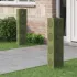 Lumină LED Solară pentru Alei 2 pcs Verde măsliniu GartenMobel Dekor