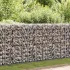 Perete gabion, oțel galvanizat, 450 x 30 x 100 cm GartenMobel Dekor