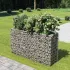 Strat înălțat gabion, 180 x 50 x 50 cm, oțel galvanizat GartenMobel Dekor