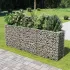 Strat înălțat gabion, 180 x 50 x 50 cm, oțel galvanizat GartenMobel Dekor