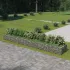 Strat înălțat gabion, 180 x 50 x 50 cm, oțel galvanizat GartenMobel Dekor