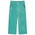 Pantaloni de copii din velur, verde mentă, 104 GartenMobel Dekor