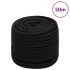 Frânghie de lucru, negru, 16 mm, 25 m, poliester GartenMobel Dekor
