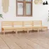 Set mobilier de grădină, 4 piese, lemn masiv de pin GartenMobel Dekor