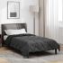 Duvet complet pe tot parcursul anului Negru 220 x 135 cm GartenMobel Dekor