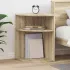 Masă laterală Stejar Sonoma 39,7 x 39,7 x 60 cm Lemn compozit GartenMobel Dekor