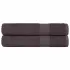Prosoape de baie, FROGN, 2 buc., antracit, 100x150 cm, 360 g/m² GartenMobel Dekor